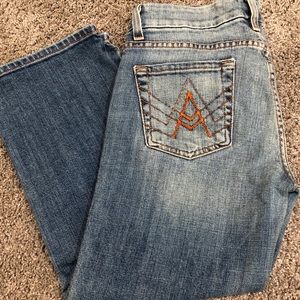 7  for all Mankind cropped Jean women’s size 25